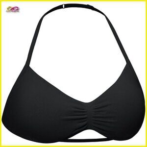 Strappy Sports Bra Adjustable Padded Workout Yoga Crop Top Minimal Chic